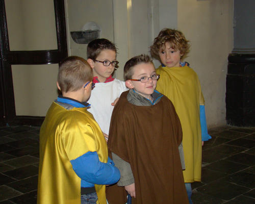 Jésus entrant à Jérusalem sur son âne