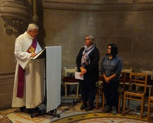 à la cathédrale, le 28 mars