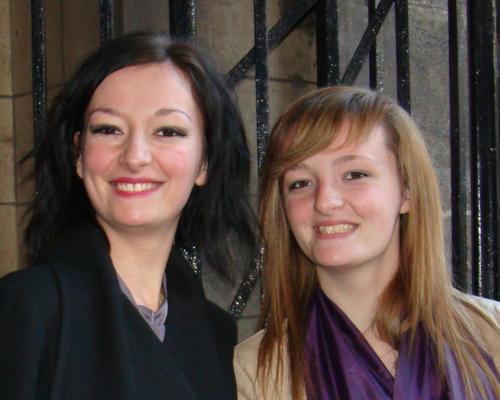 Les deux soeurs  Céline et Lucile