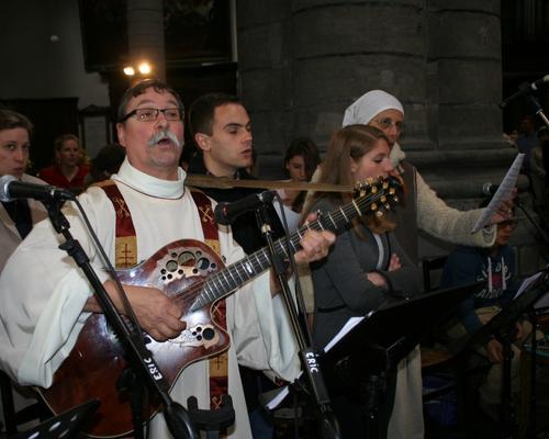 La chorale, avec Bertrand Devos!