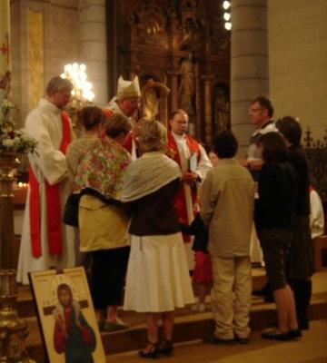 Bénédiction des cadeaux religieux