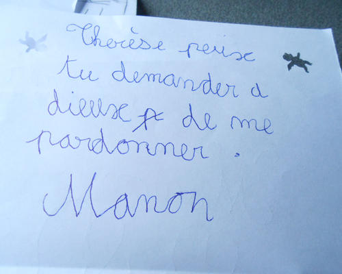 Merci des enfants