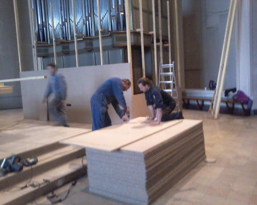 Images - Stald - Travaux de protection de l\'orgue