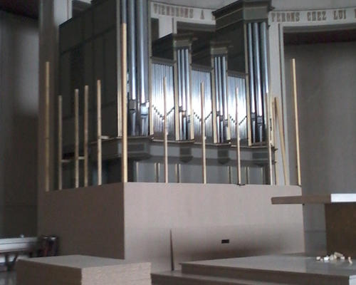 Images - Stald - Travaux de protection de l\'orgue