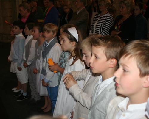 Une partie des enfants.