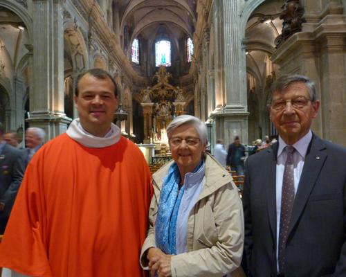 pour les 50 ans de mariage des parents de l'abbé Dervaux
