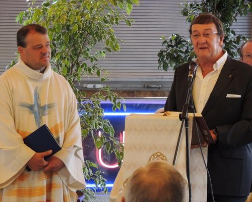 Claude Lévêque, adjoint aux fêtes, remercie tous les acteurs de cette très belle fête