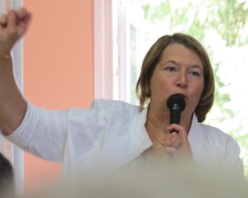 Michèle, responsable du service diocésain du Catéchuménat