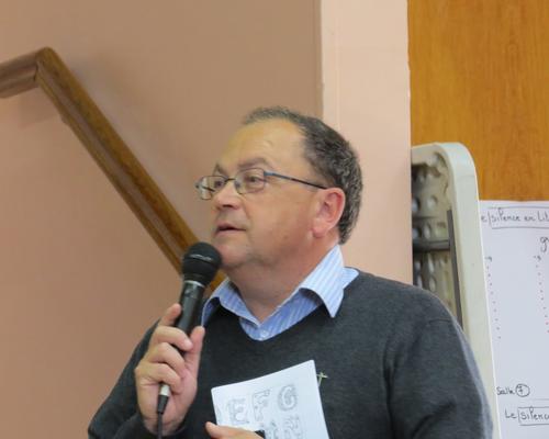 Abbé Michel Masclet, responsable du service diocésain de la Catéchèse