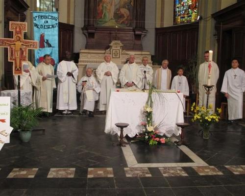 La messe à Vieux-Condé