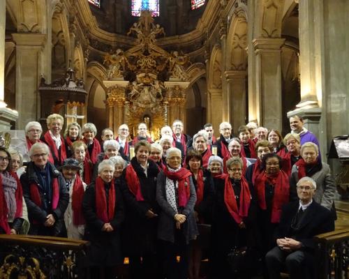 la chorale Guillaume du Faÿ  le 30/11/2014