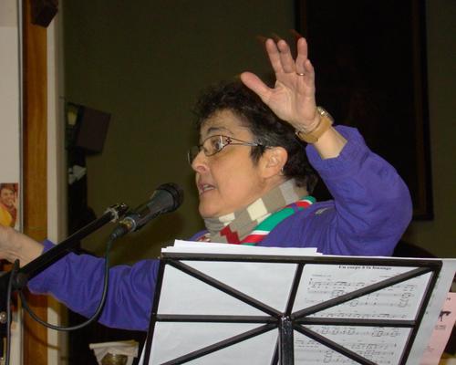 Soeur Nathalie au commande