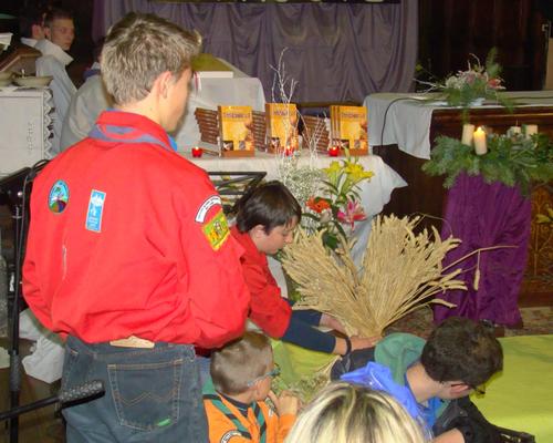 L'évangile mis en scène par les scouts