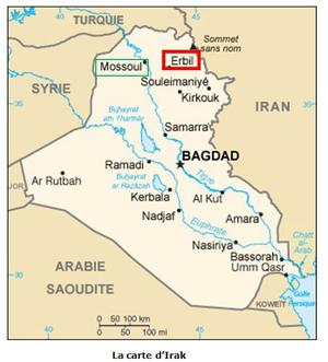carte d'Irak 2