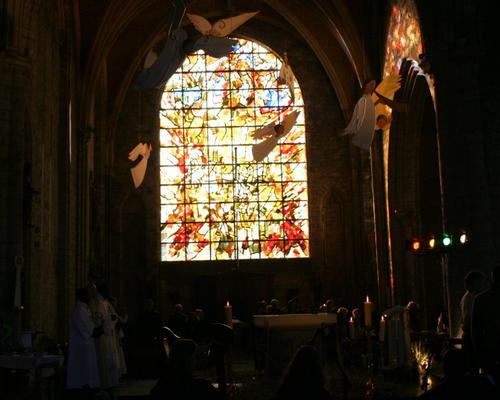 Le croisillon sud du transept.