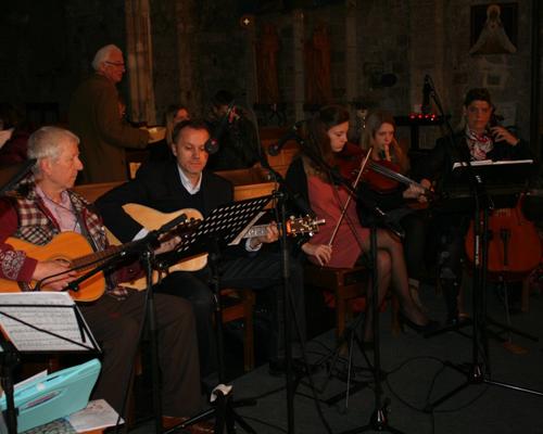 Les musiciens.