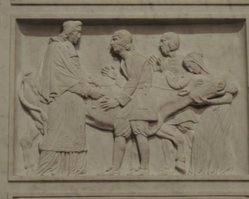 Bas-relief tombeau Fénelon - cathédrale Cambrai