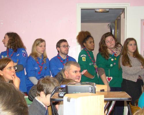 Servane, Hélène, Pierre-Louis, Ninah, Constance, Mathilde