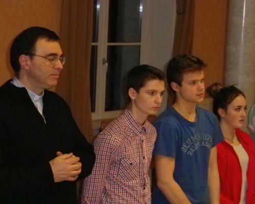 006- Les jeunes et l'abbe Eric Boutrouille