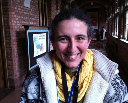 Marie Jo tout sourire ... et heureuse nous dit-ell