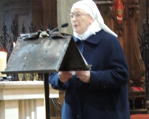 Accueil par Petite Sœur Marie Frédérique (Maternités Catholiques)