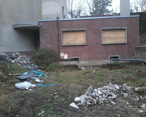 La semaine prochaine, commencera une nouvelle tranche de travaux à l'arrière de l'église.
