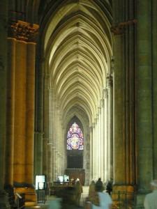 Nef de la cathedrale de Reims