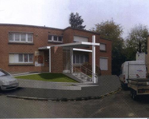 Travaux - Acessibilite# maison paroissiale - 01