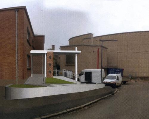 Travaux - Acessibilite# maison paroissiale - 02