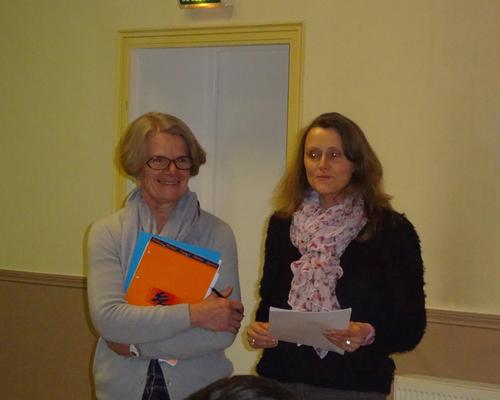 Marie-Ange Lefebvre et Laurence Laloyer