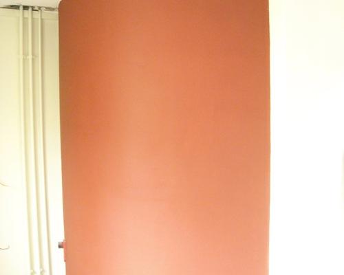 Peinture de la sacristie.