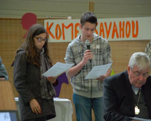 prière d'offrande, préparée par les JTs de Desvres 