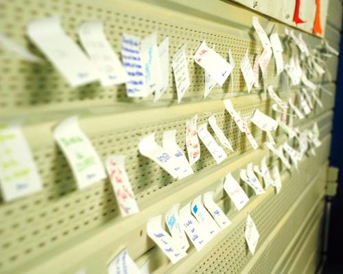 des post-it pour ce qui a marqué les jeunes durant ces témoignages