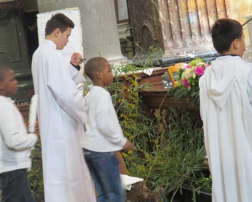 Baptemes d'enfants Paques 2015