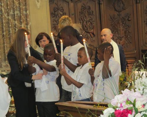 Baptemes d'enfants Paques 2015 33