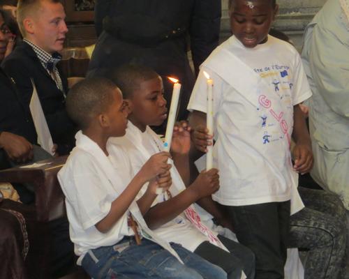 Baptemes d'enfants Paques 2015 38
