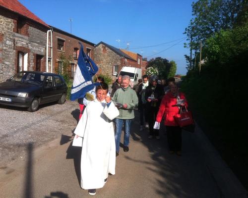 Vendredi 15 Mai à Floursies : procession et messe en l'honneur de Saint Etton