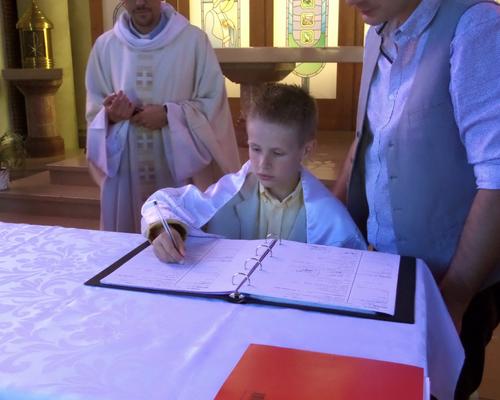 Images - Stald - Bapte#mes des enfants en a#ge sco