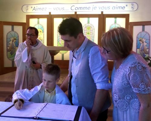 Images - Stald - Bapte#mes des enfants en a#ge sco