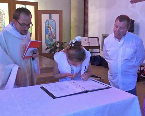 Images - Stald - Bapte#mes des enfants en a#ge sco
