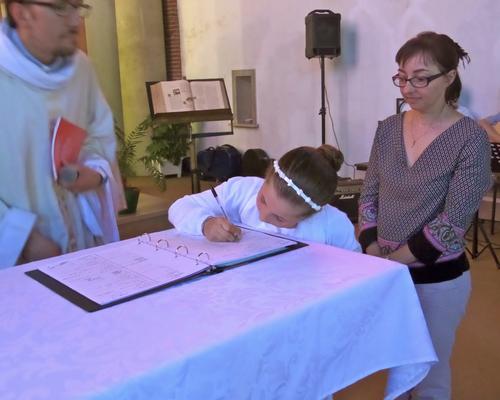 Images - Stald - Bapte#mes des enfants en a#ge sco