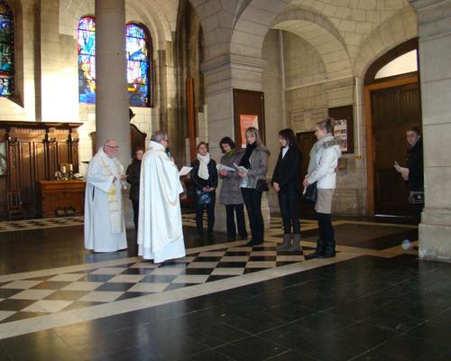 Entrée en église SJMA fevrier 2014