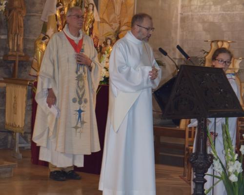 Évangile de Jésus Christ selon saint Luc (1, 39-56) lu par notre diacre Éric Hautcoeur