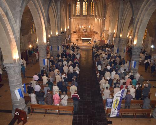Les fidèles sont venus nombreux pour fêter Marie