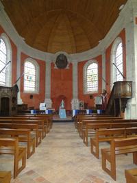 Intérieur de l'église de Oisy