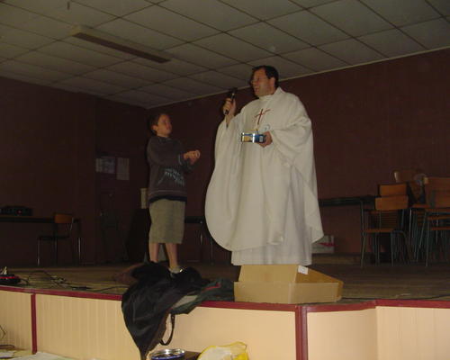 intervention du prêtre