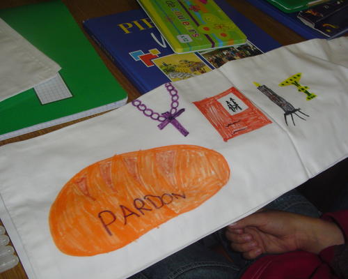 décoration par les enfants
