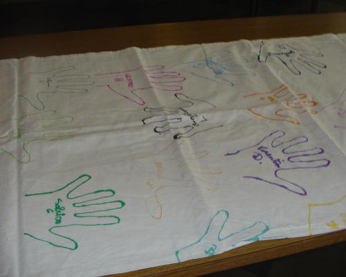 décoration par les enfants