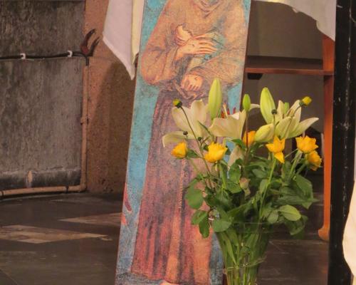 Une représentation de St François