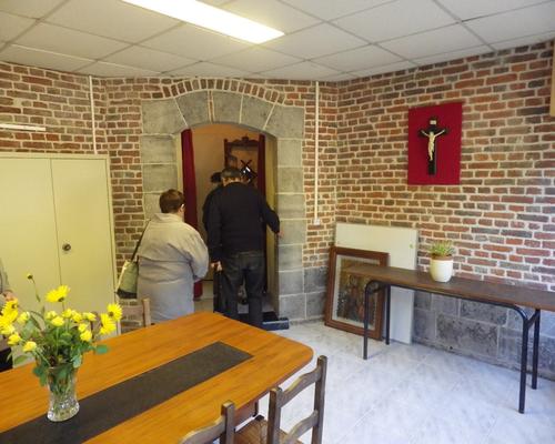 A l'issue de la messe, chacun a la possibilité de visiter la salle paroissiale...